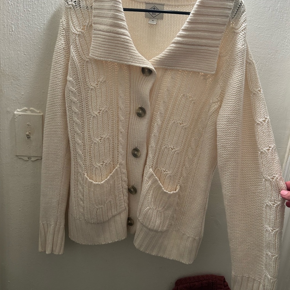 Cable Knit Sweater St. John’s bay